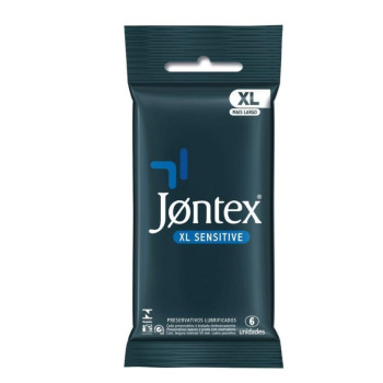 Camisinha Jontex Xl Sensitive C/6 Un