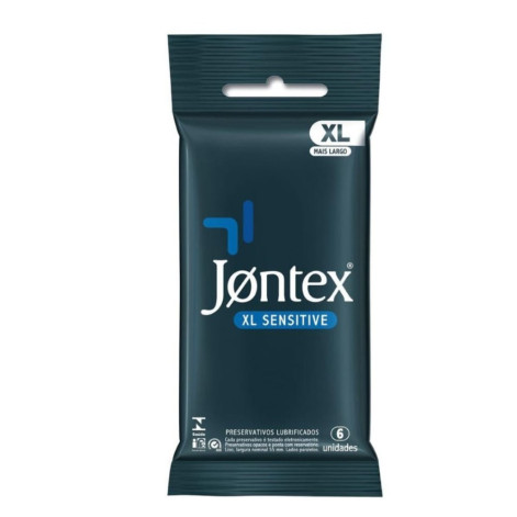 Camisinha Jontex Xl Sensitive C/6 Un