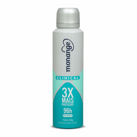 Desodorante Aerosol Monange 94G Clinical Revigorant