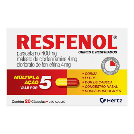 Resfenol C/20 Cps