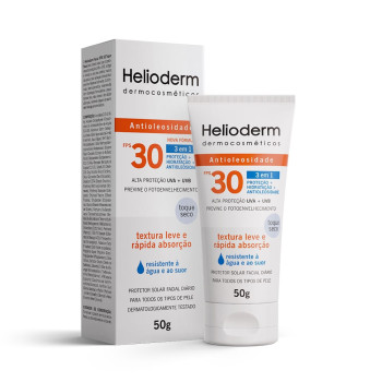 Helioderm Facial Fps30 Toque Seco