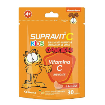 Supravit C Kids Laranja 30 Gomas