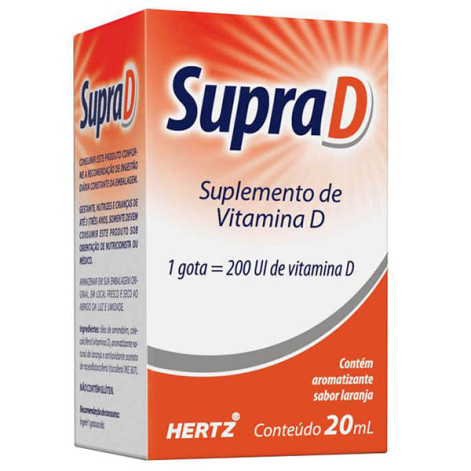 Supra D Gotas 200Ui Limao 20ML