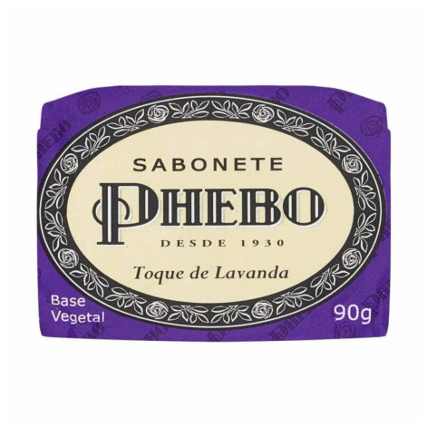 Sabonete em Barra Phebo Toque De Lavanda 90G