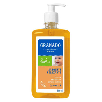Sabonete Líquido Ganado 500ML Bebe Camomila