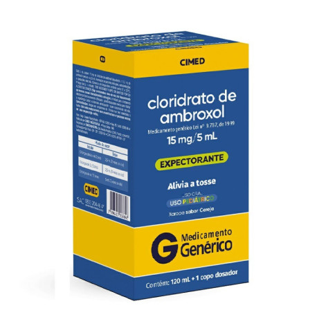 Genérico Ambroxol 3Mg/ML Xpe Inf 120ML
