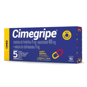 Cimegripe C/10 Caps