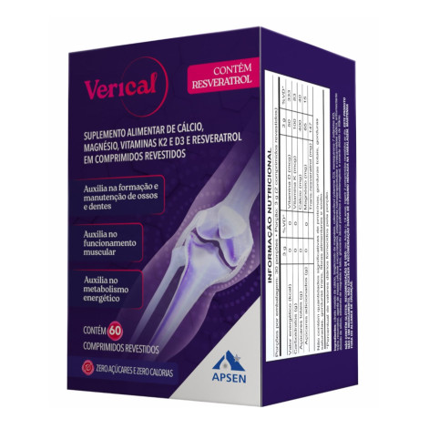 Suplemento Alim Verical C/60 Comp Ver