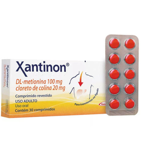 Xantinon 30 Comprimidos