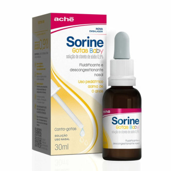 Sorine Infantil Gotas Nasais 30ml