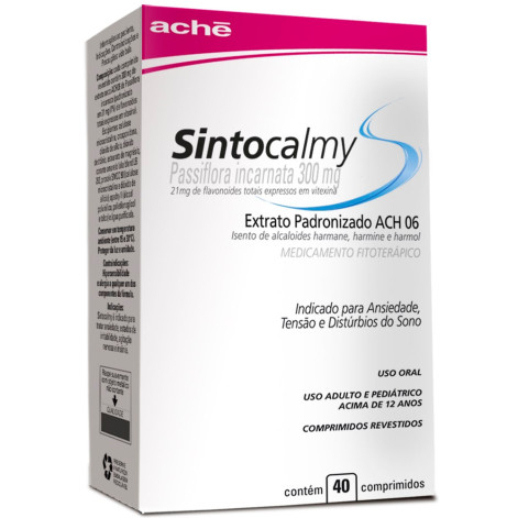 Sintocalmy 300 Mg C/40 Comp