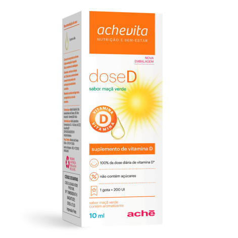 Dose D Gotas C/10ML Maça Verde