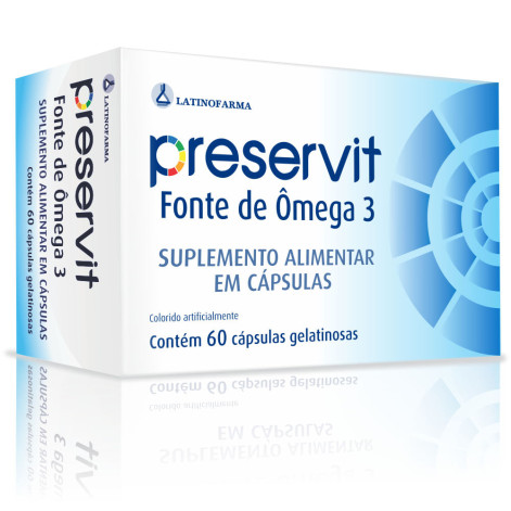 Preservit Omega3 C/60Caps (Cristalia)