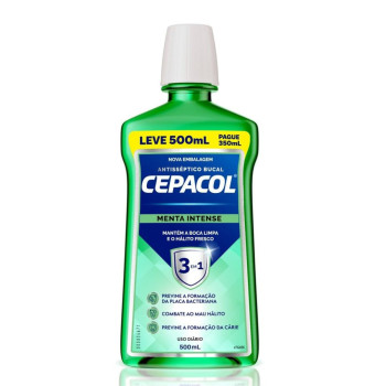 Enxaguante Buc Cepacol Ment Intense L500P350ML