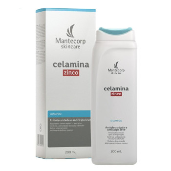 Shampoo Celamina Zinco 200ML