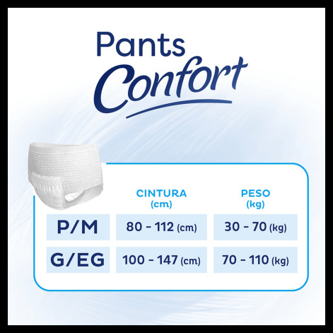 Roupa Íntima Tena Pants Confort G/EG 16 Unidades