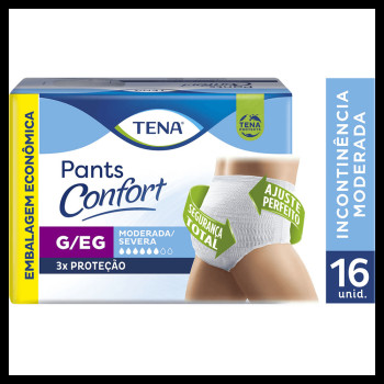 Roupa Íntima Tena Pants Confort G/EG 16 Unidades