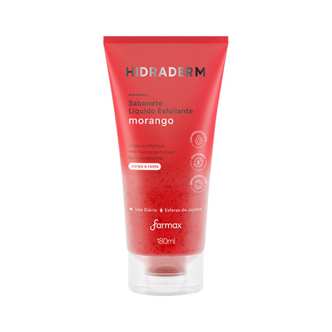 Sabonete Líquido Esf Hidraderm Morango 180ML