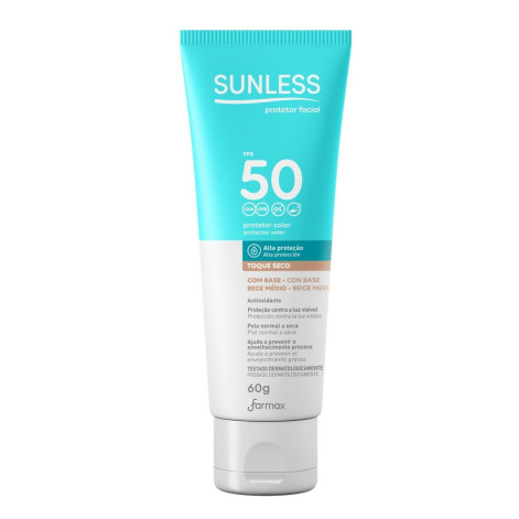 Prot Sol Fac Sunless Beg Med Fps50 60G