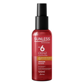 Oleo Broz Sunless Urucum Fps 2 C/120ML
