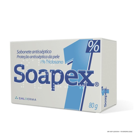 Soapex 1% Triclosano 80 G