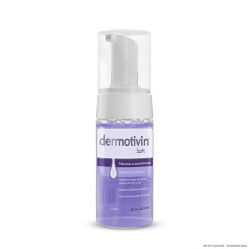 Dermotivin Soft Sabonete Espuma 130ML