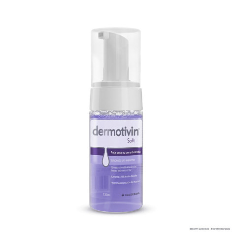 Dermotivin Soft Sabonete Espuma 130ML