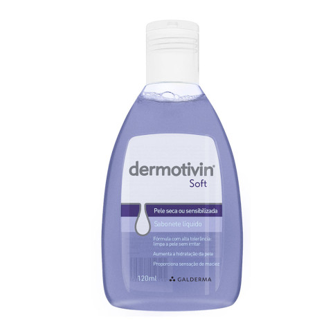 Dermotivin Sabonete Líquido Soft Seca C/120ML