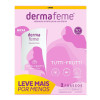 Kit Sabonete Líquido Íntimo Fragrância Suave Tutti-Frutti com 2 Unidades 200ml Dermafeme Teen