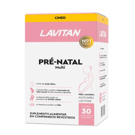 Lavitan Pre Natal C/ 30 Cpr