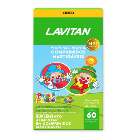 Lavitan Kids Mast Limao/L 60 Caps
