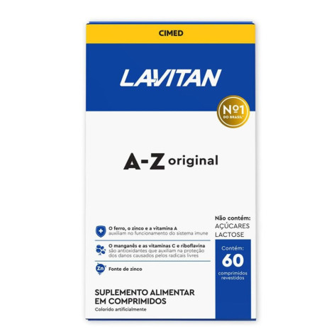 Multivitamínico Lavitan AZ Original 60 Comprimidos