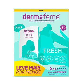 Kit Dermafeme Fresh 2X200ML