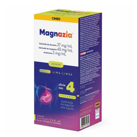 Magnazia Susp Lima Limao 240ML