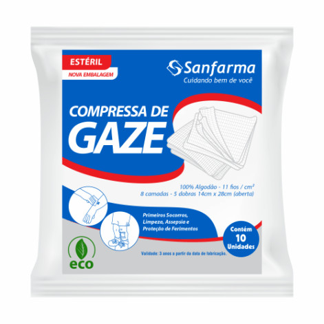 Compressa Cicatrisan Nao Aderente Ester 10Un