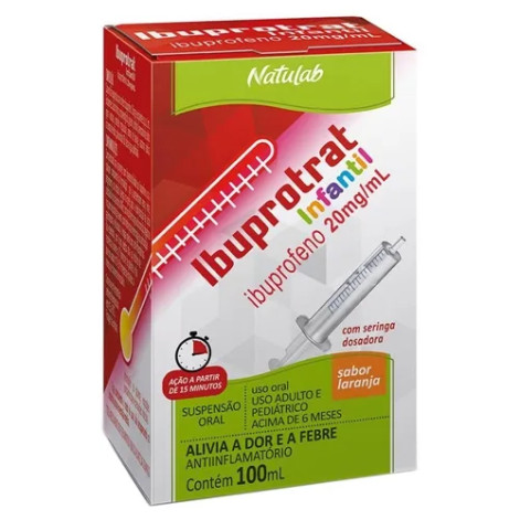 Ibuprotrat Infantil 100ML C/Seringa