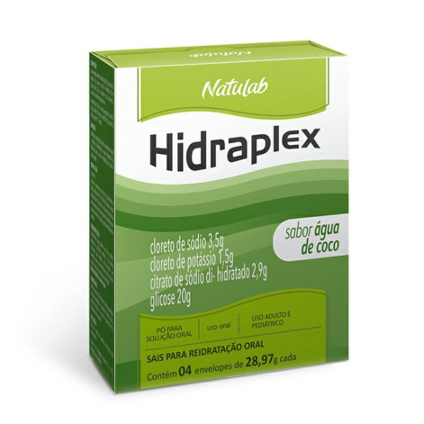 Hidraplex Agua De Coco Pó C/ 04 Env