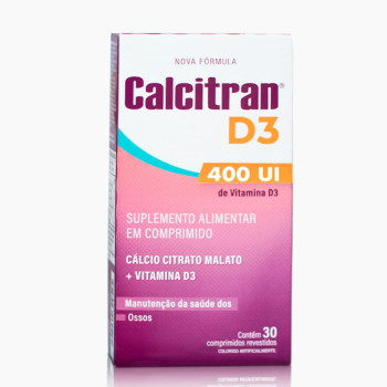 Calcitran 400+D3 C/30 Cpr