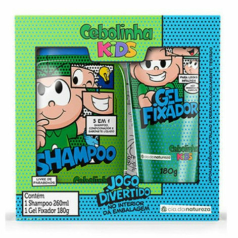 Kit Inf Shampoo 3 Em 1/Gel Cebolinha