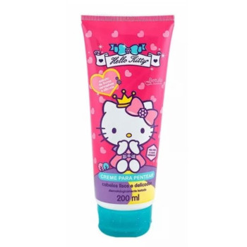Creme De Pentear Hello Kitty Cab Lisos 200ML