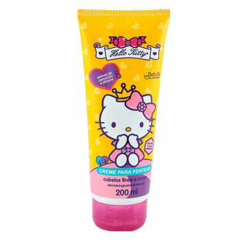 Creme Para Pentear Hello Kitty Cab Finos 200ML