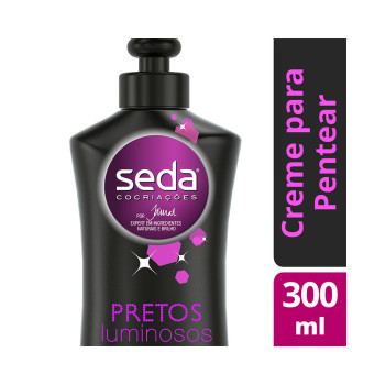 Creme Para Pentear Seda 300ML Pretos Luminosos