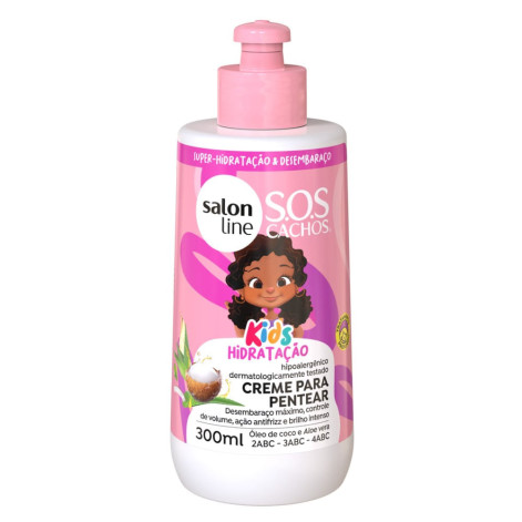 Creme Para Pentear Salon Li Sos Kids 300ML