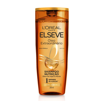 Shampoo Elseve 200ML Oleo Extraord Nutriçã