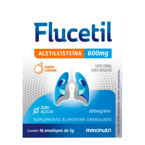 Flucetil 600Mg C/ 16 Env