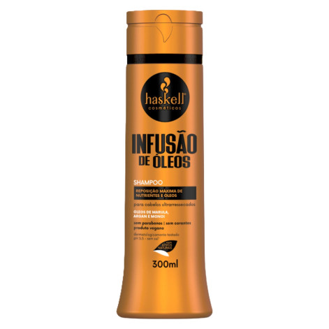 Shampoo Haskell Infusao De Oleos C/300 ML