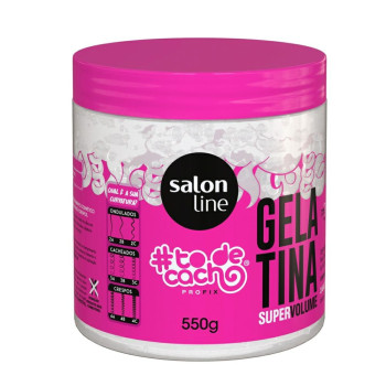 Gelatina Salon Li Vai T Volume Sim 550G