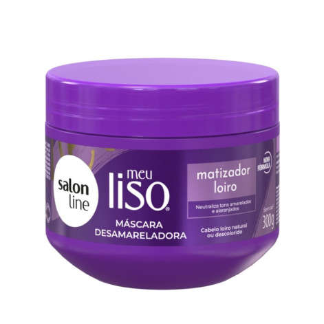 Máscara Capilar Salon Li M Liso Matiz 300ML