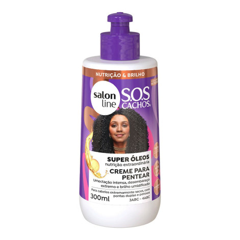 Creme Para Pentear Salon Li Sos Sup Ol Nut 300ML