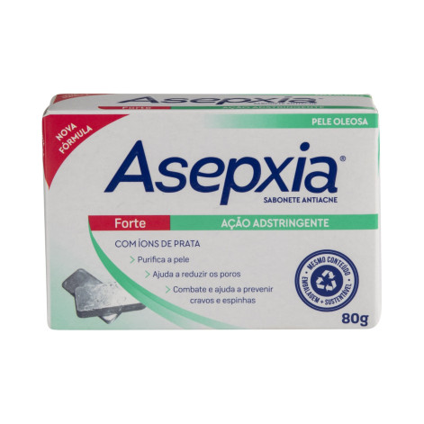 Asepxia Sabenete Ação Adstringente 80G